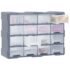 vidaXL Multi-drawer Organiser with 16 Middle Drawers 52x16x37 cm - Image 2