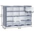 vidaXL Multi-drawer Organiser with 16 Middle Drawers 52x16x37 cm - Image 9