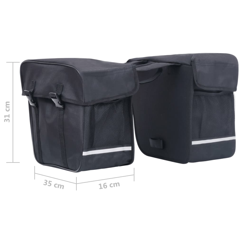 8720286331804_g_en_hd_8 vidaXL Double Bicycle Bag for Pannier Rack Waterproof 35 L Black - Image 9