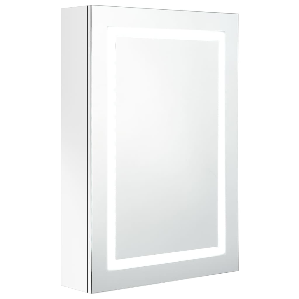 8720286332573_a_en_hd_1 vidaXL LED Bathroom Mirror Cabinet Shining White 50x13x70 cm - Image 2