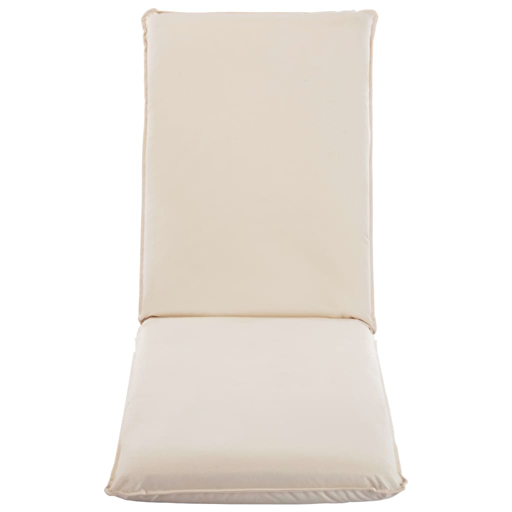 8720286333105_g_en_hd_2 vidaXL Foldable Sunlounger Oxford Fabric Cream White - Image 3