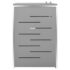 vidaXL Double Wheelie Bin Shed 138x77.5x112.5 cm Stainless Steel - Image 5