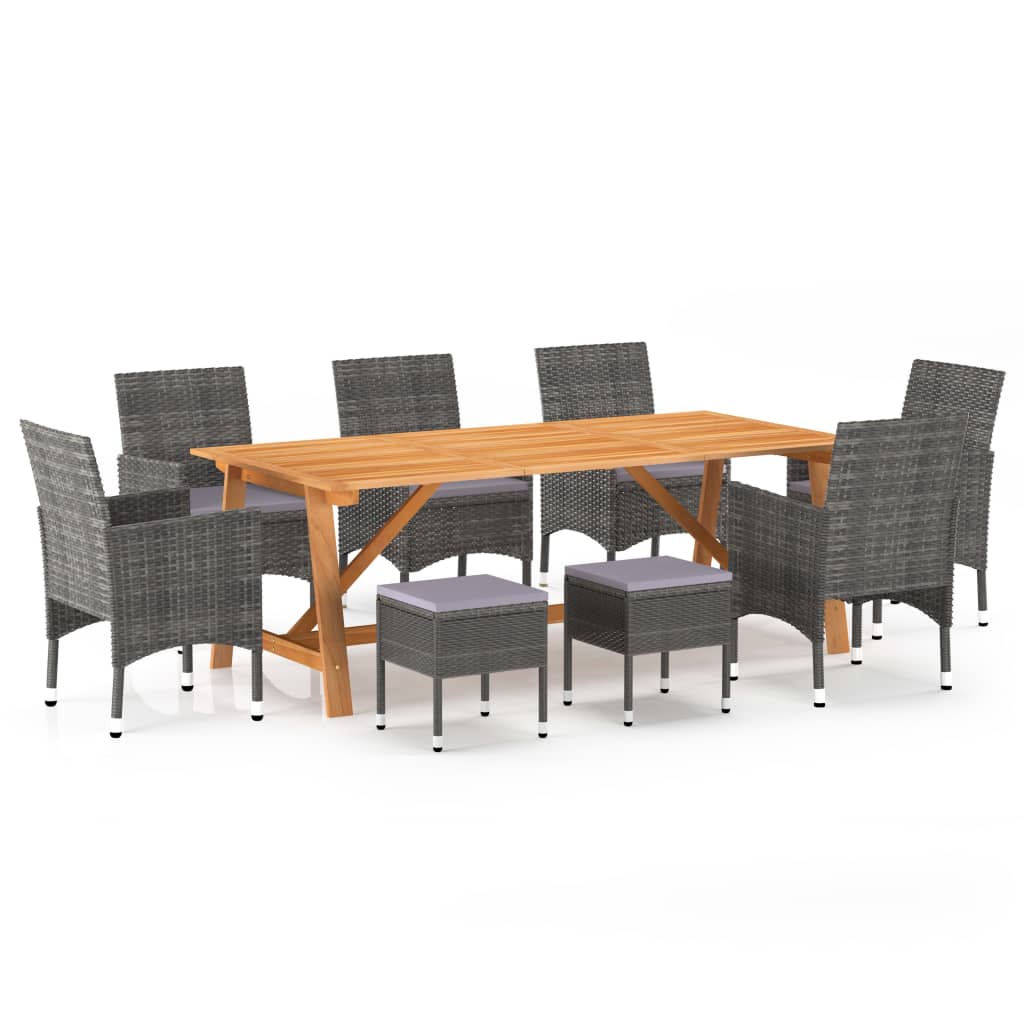 8720286336724_a_en_hd_1 vidaXL 9 Piece Garden Dining Set Grey - Image 1