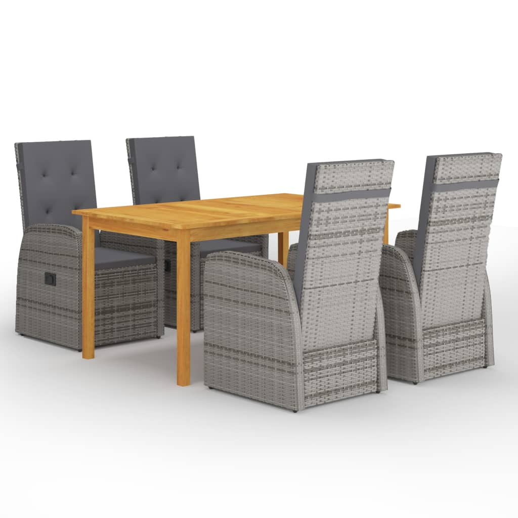 8720286338476_a_en_hd_1 vidaXL 5 Piece Garden Dining Set Grey - Image 1