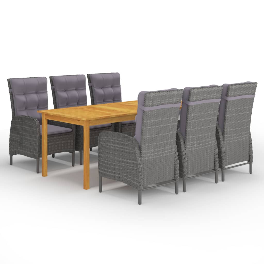 8720286339046_a_en_hd_1 vidaXL 7 Piece Garden Dining Set Grey - Image 1