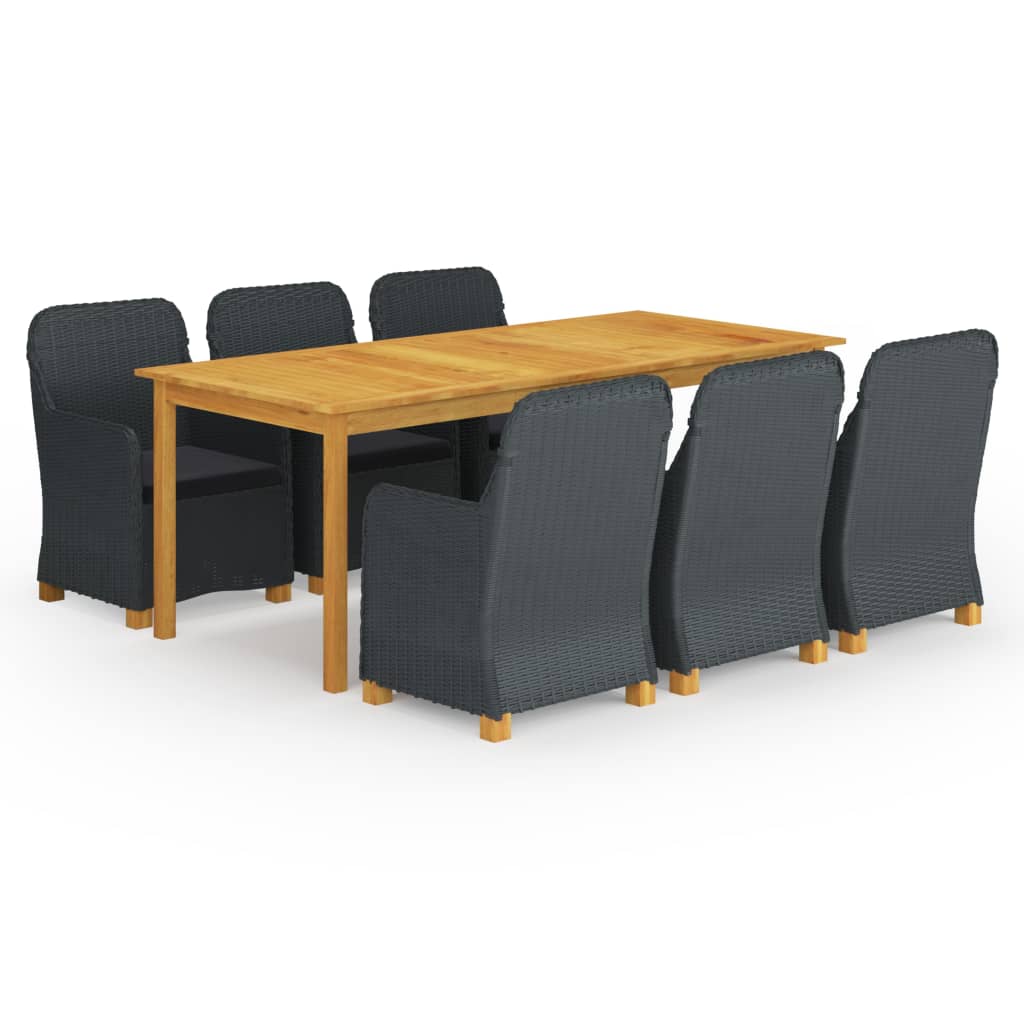 8720286339664_a_en_hd_1 vidaXL 7 Piece Garden Dining Set Dark Grey - Image 1