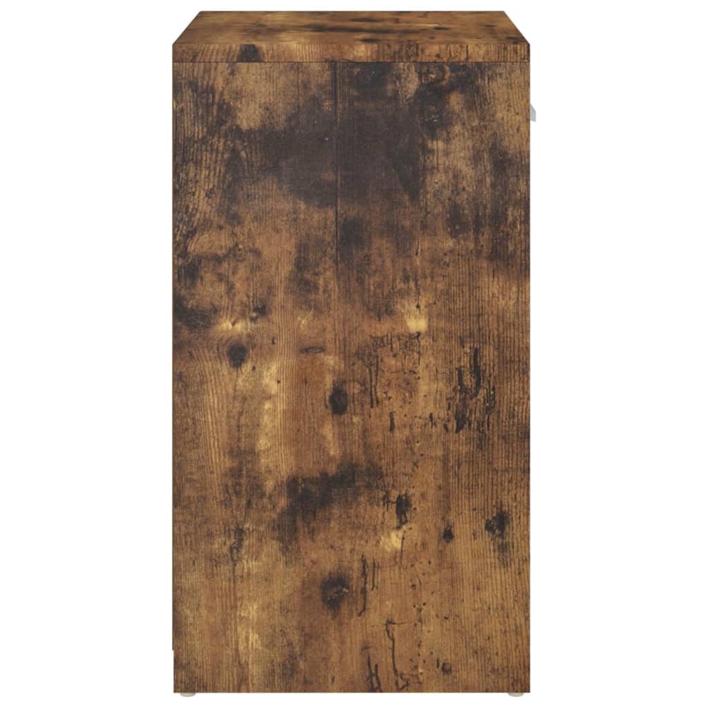 8720286343470_g_en_hd_2 vidaXL Shoe Bench Smoked Oak 94.5x31x57 cm Engineered Wood - Image 4