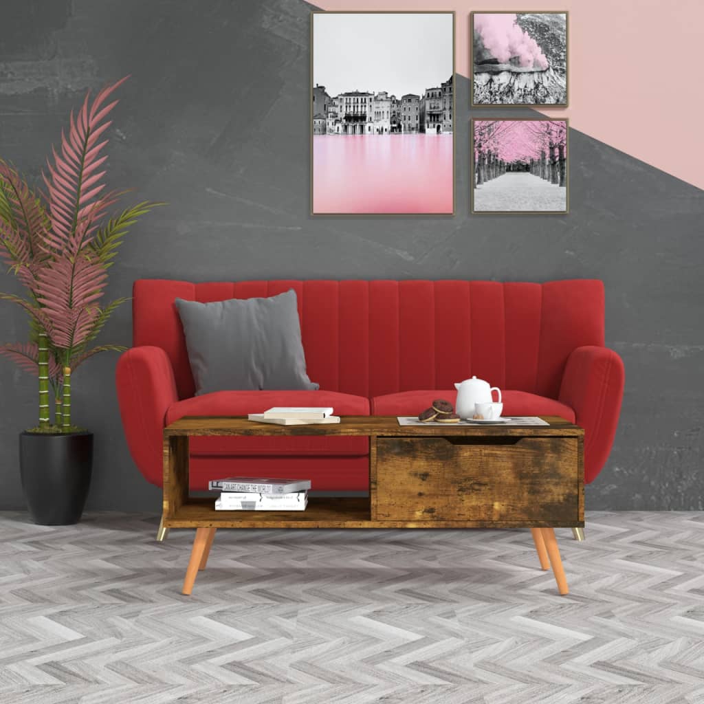 8720286343920_m_en_hd_1 vidaXL Coffee Table Smoked Oak 100x49.5x43 cm Engineered Wood - Image 1