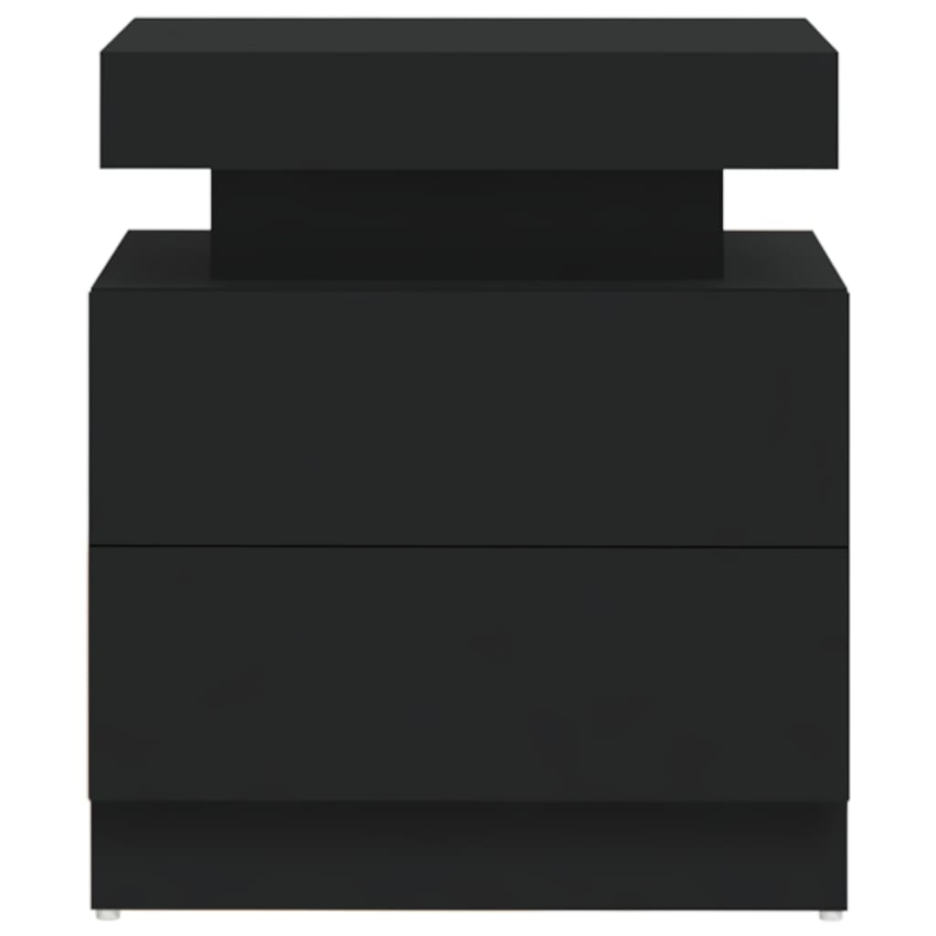 8720286344484_g_en_hd_2 vidaXL Bedside Cabinet Black 45x35x52 cm Engineered Wood - Image 5