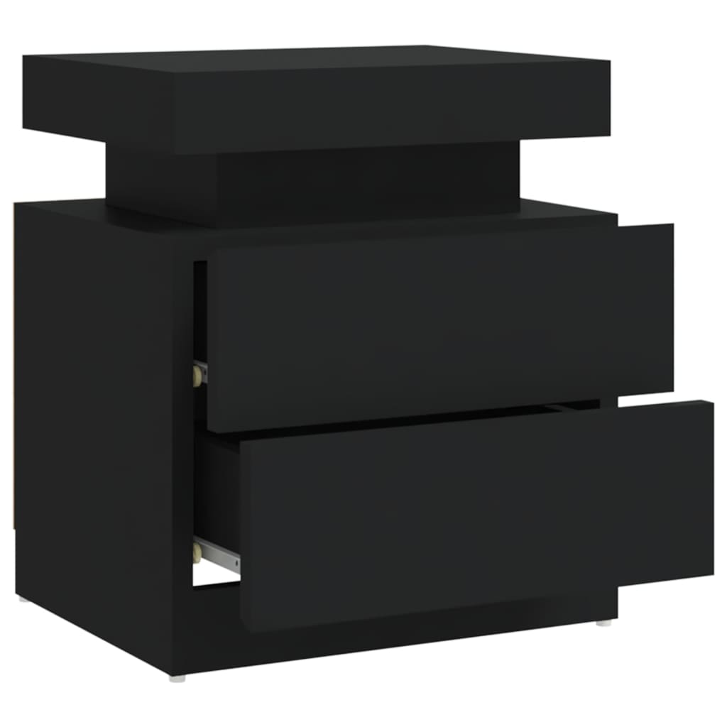 8720286344484_g_en_hd_4 vidaXL Bedside Cabinet Black 45x35x52 cm Engineered Wood - Image 7
