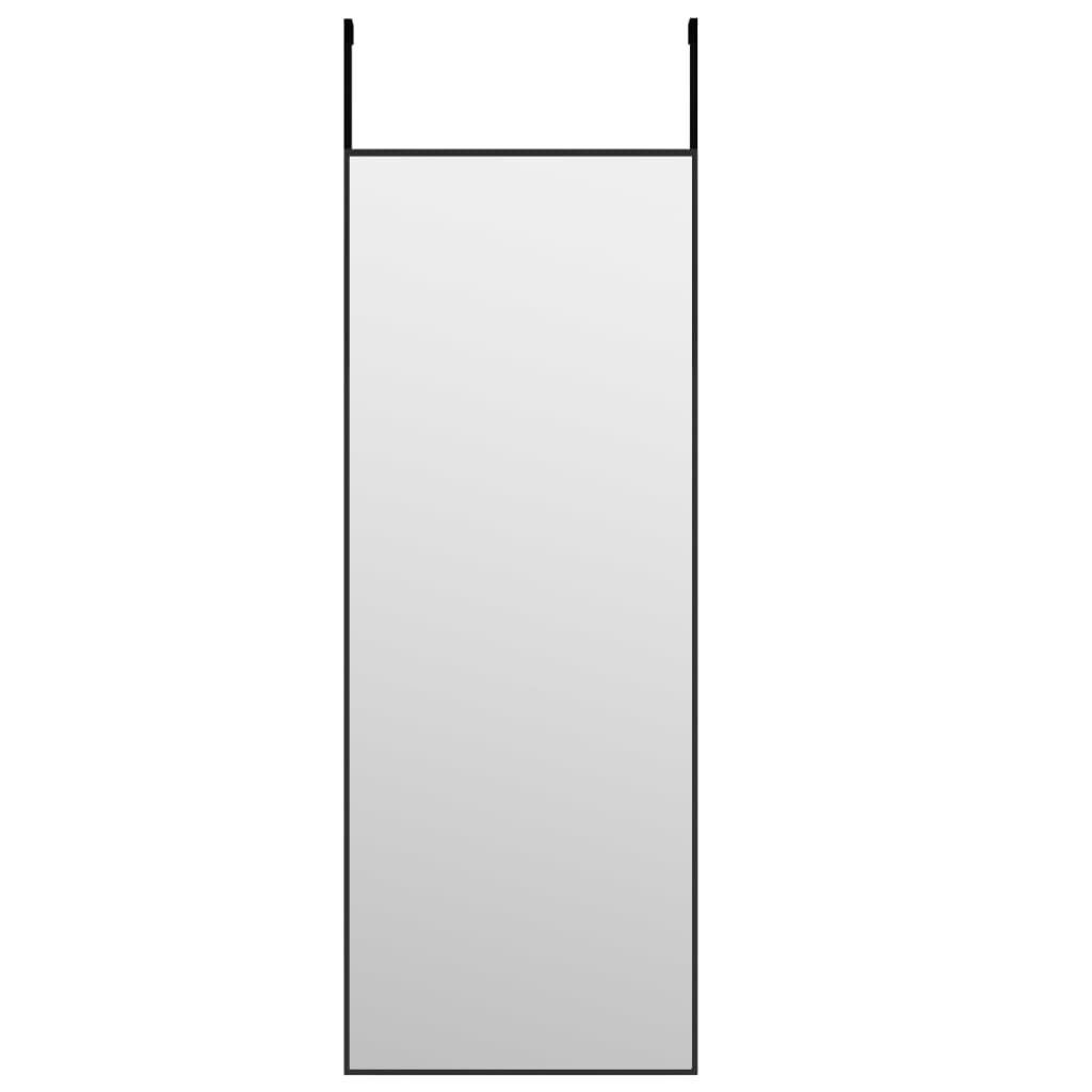 8720286344859_a_en_hd_1 vidaXL Door Mirror Black 30x80 cm Glass and Aluminium - Image 2