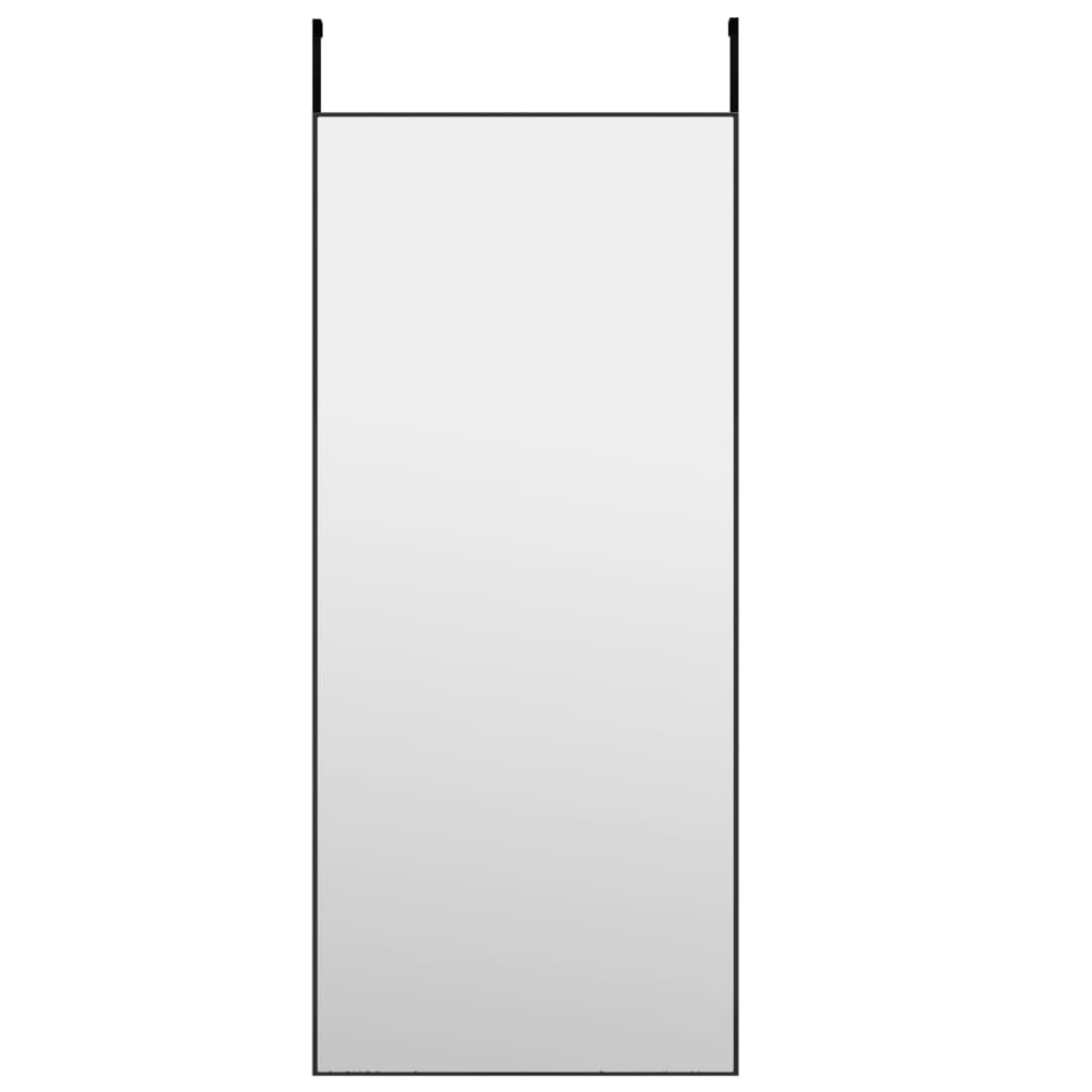 8720286344897_a_en_hd_1 vidaXL Door Mirror Black 40x100 cm Glass and Aluminium - Image 2