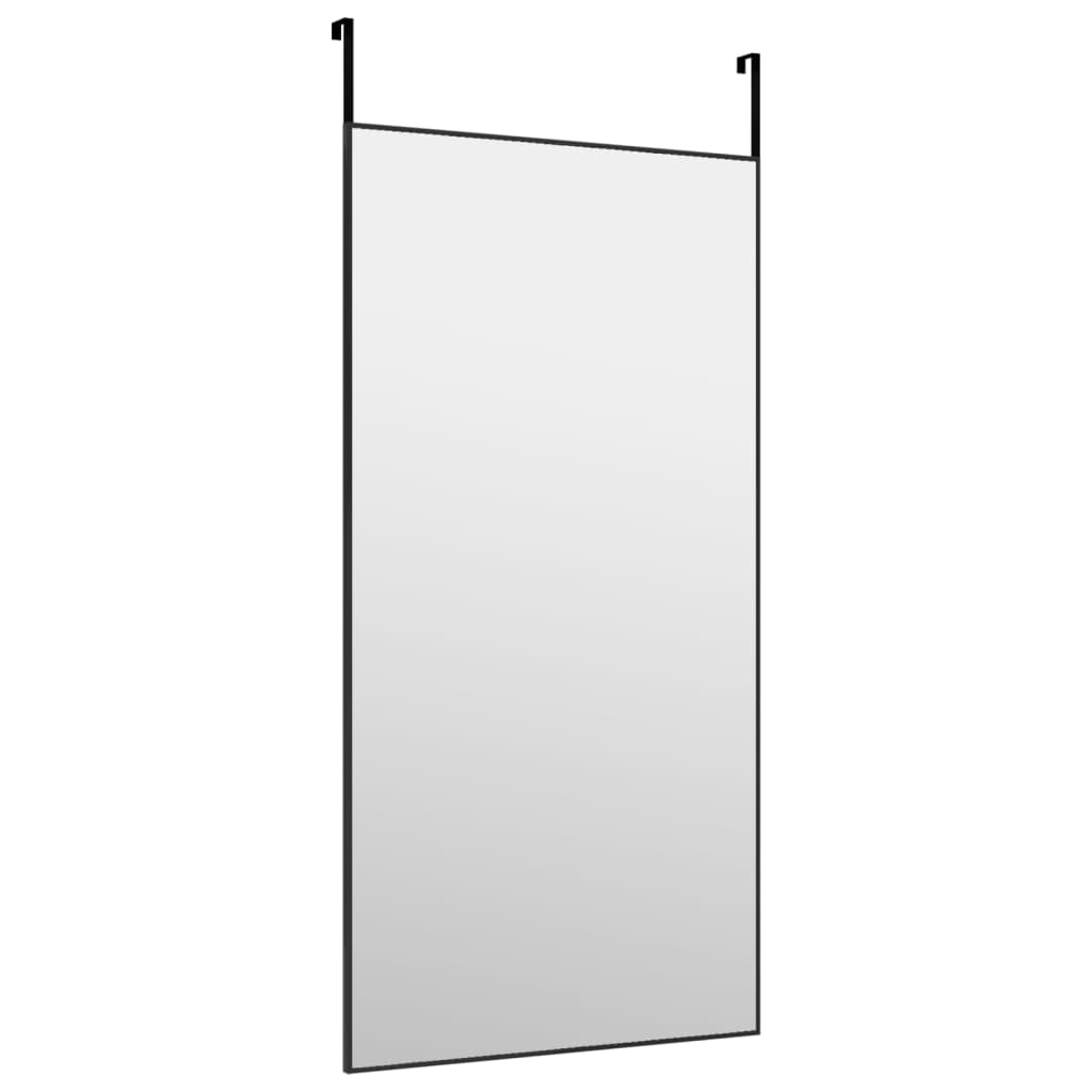 8720286344927_g_en_hd_1 vidaXL Door Mirror Black 50x100 cm Glass and Aluminium - Image 3