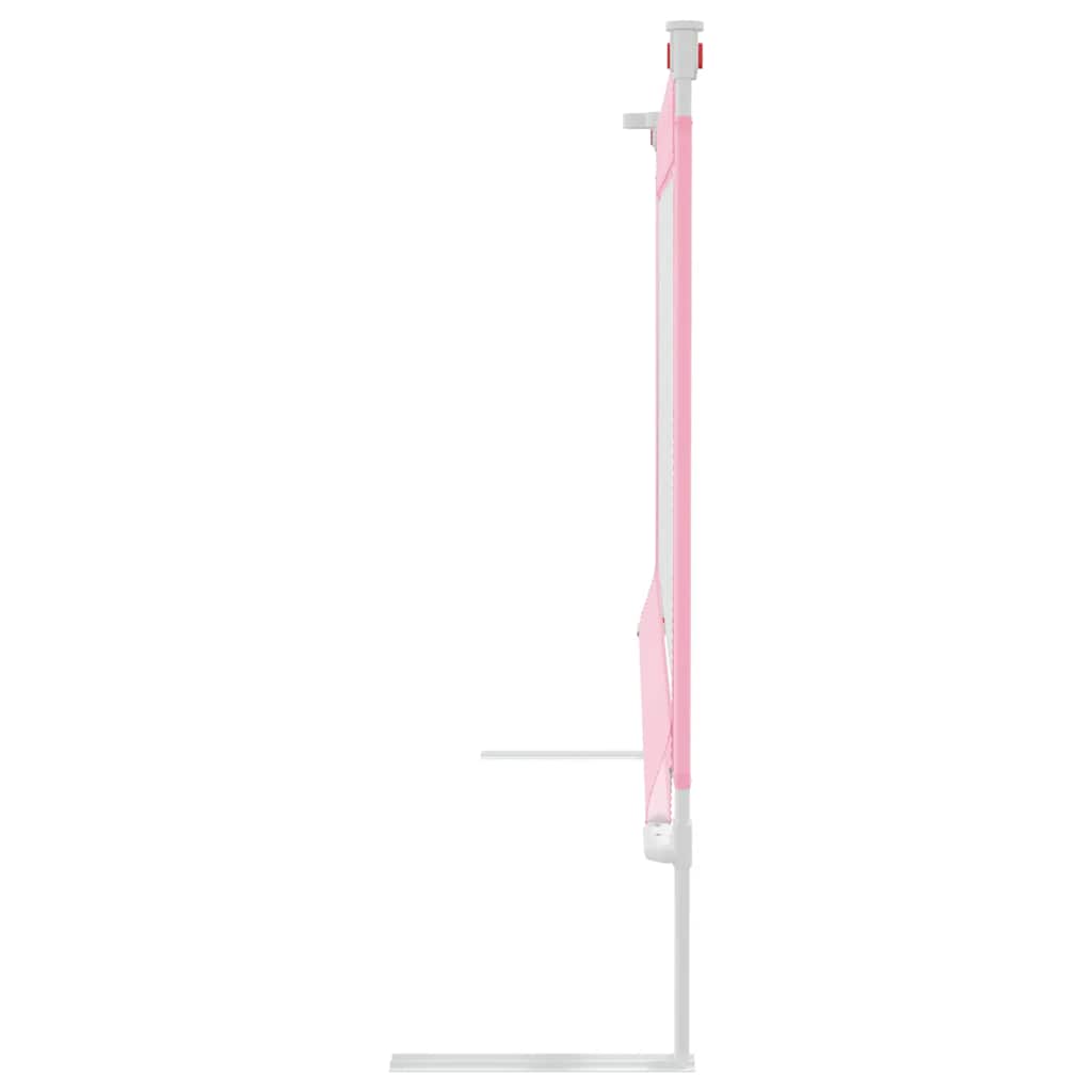 8720286345313_g_en_hd_2 vidaXL Toddler Safety Bed Rail Pink 190x25 cm Fabric - Image 4