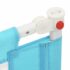 vidaXL Toddler Safety Bed Rail Blue 200x25 cm Fabric - Image 7