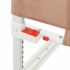 vidaXL Toddler Safety Bed Rail Taupe 200x25 cm Fabric - Image 8
