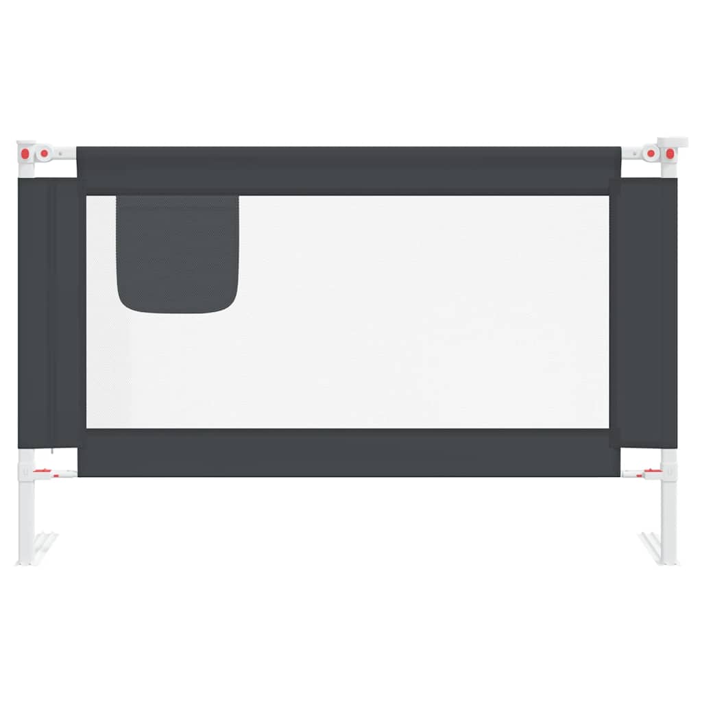 8720286345535_g_en_hd_1 vidaXL Toddler Safety Bed Rail Dark Grey 120x25 cm Fabric - Image 3