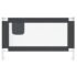 vidaXL Toddler Safety Bed Rail Dark Grey 140x25 cm Fabric - Image 3