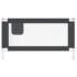vidaXL Toddler Safety Bed Rail Dark Grey 150x25 cm Fabric - Image 3