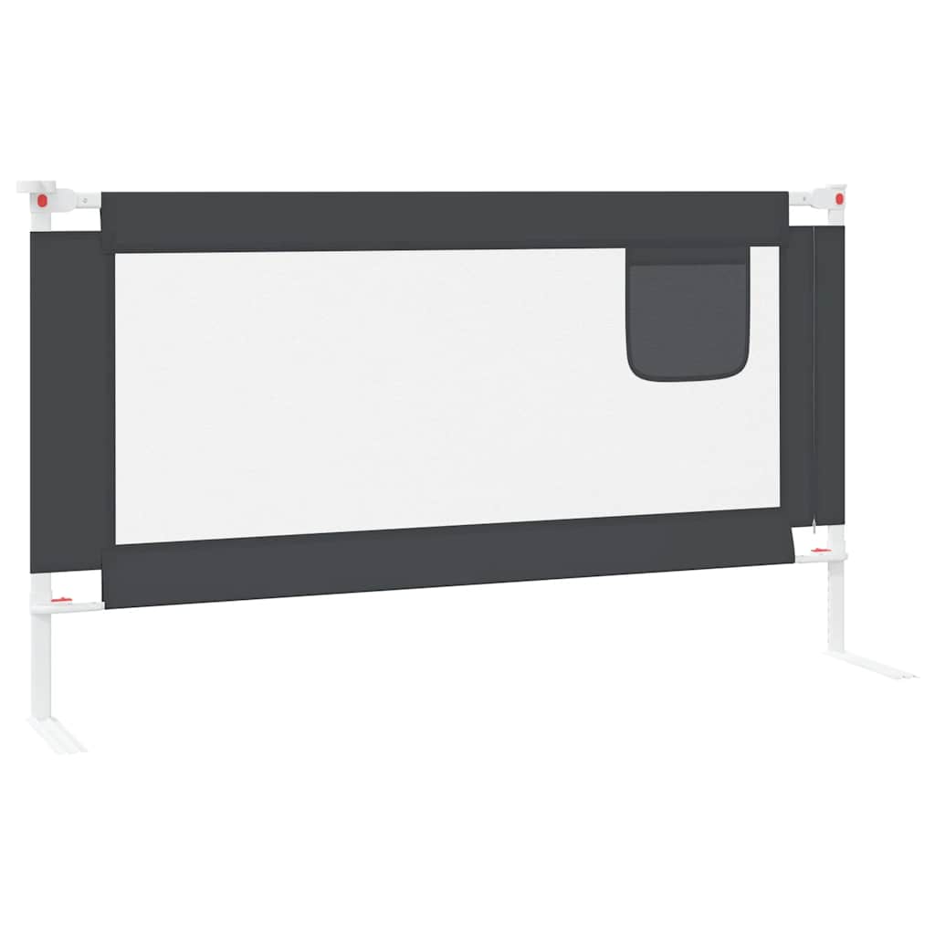 8720286345559_g_en_hd_3 vidaXL Toddler Safety Bed Rail Dark Grey 150x25 cm Fabric - Image 5