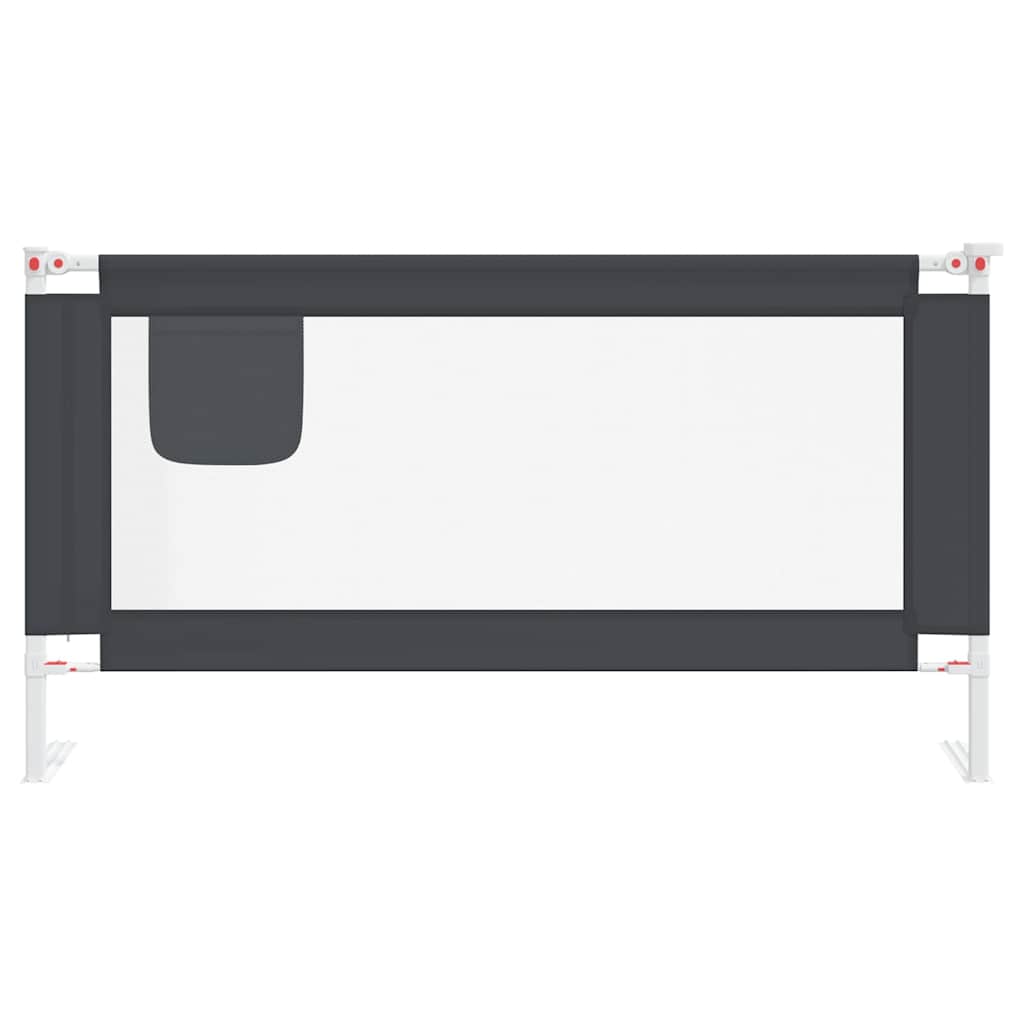 8720286345566_g_en_hd_1 vidaXL Toddler Safety Bed Rail Dark Grey 160x25 cm Fabric - Image 3