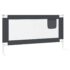 vidaXL Toddler Safety Bed Rail Dark Grey 160x25 cm Fabric - Image 5