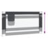 vidaXL Toddler Safety Bed Rail Dark Grey 160x25 cm Fabric - Image 6