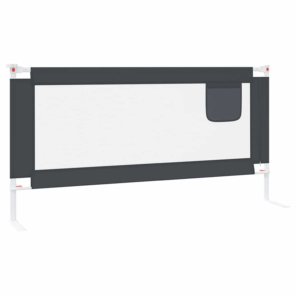 8720286345573_g_en_hd_3 vidaXL Toddler Safety Bed Rail Dark Grey 180x25 cm Fabric - Image 5