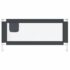 vidaXL Toddler Safety Bed Rail Dark Grey 190x25 cm Fabric - Image 3
