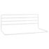 vidaXL Toddler Safety Bed Rail White (76-137)x55 cm Iron - Image 2