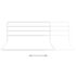 vidaXL Toddler Safety Bed Rail White (76-137)x55 cm Iron - Image 6
