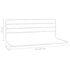 vidaXL Toddler Safety Bed Rail White (76-137)x55 cm Iron - Image 8