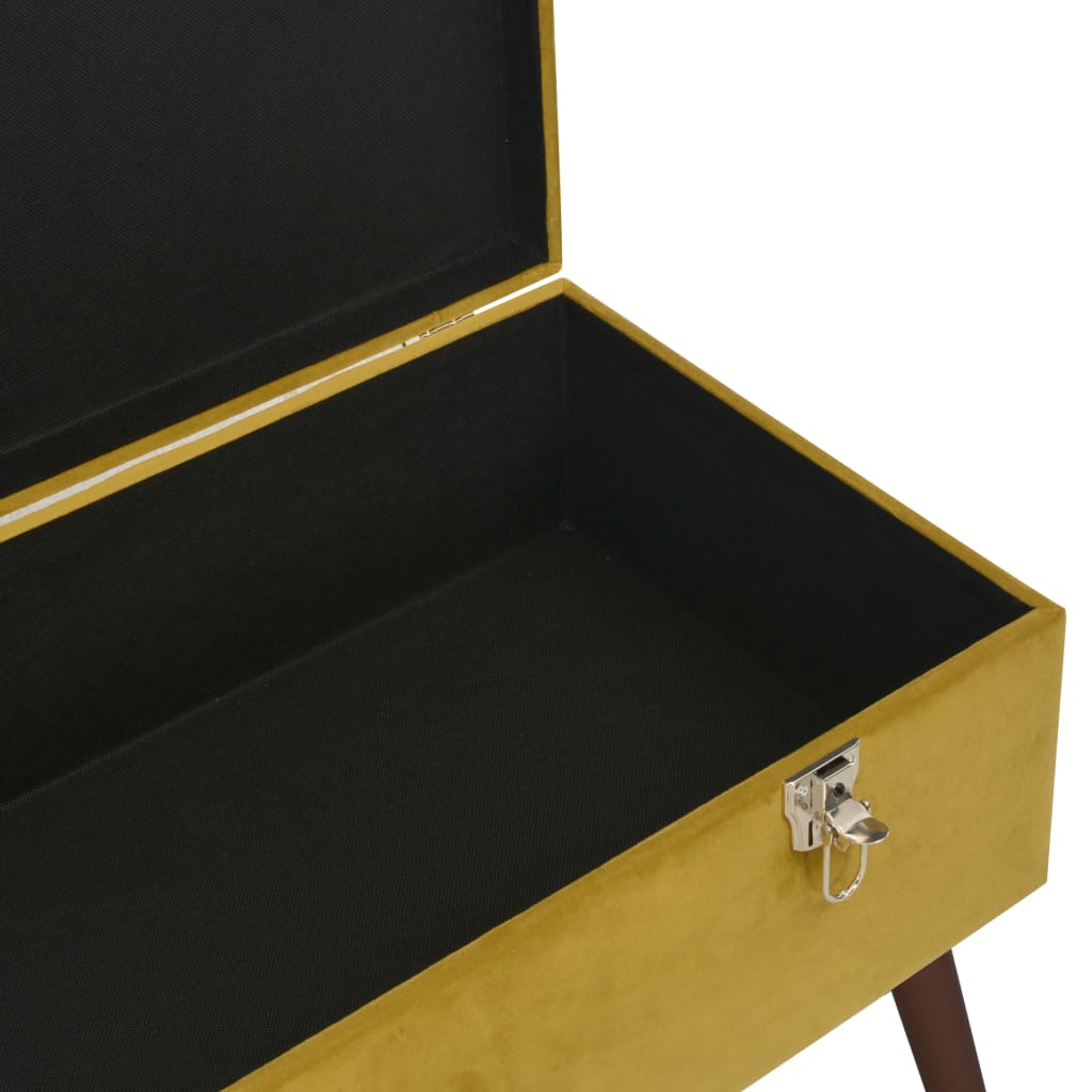 8720286351772_g_en_hd_4 vidaXL Bench with Storage Compartment Mustard Yellow 80 cm Velvet - Image 5
