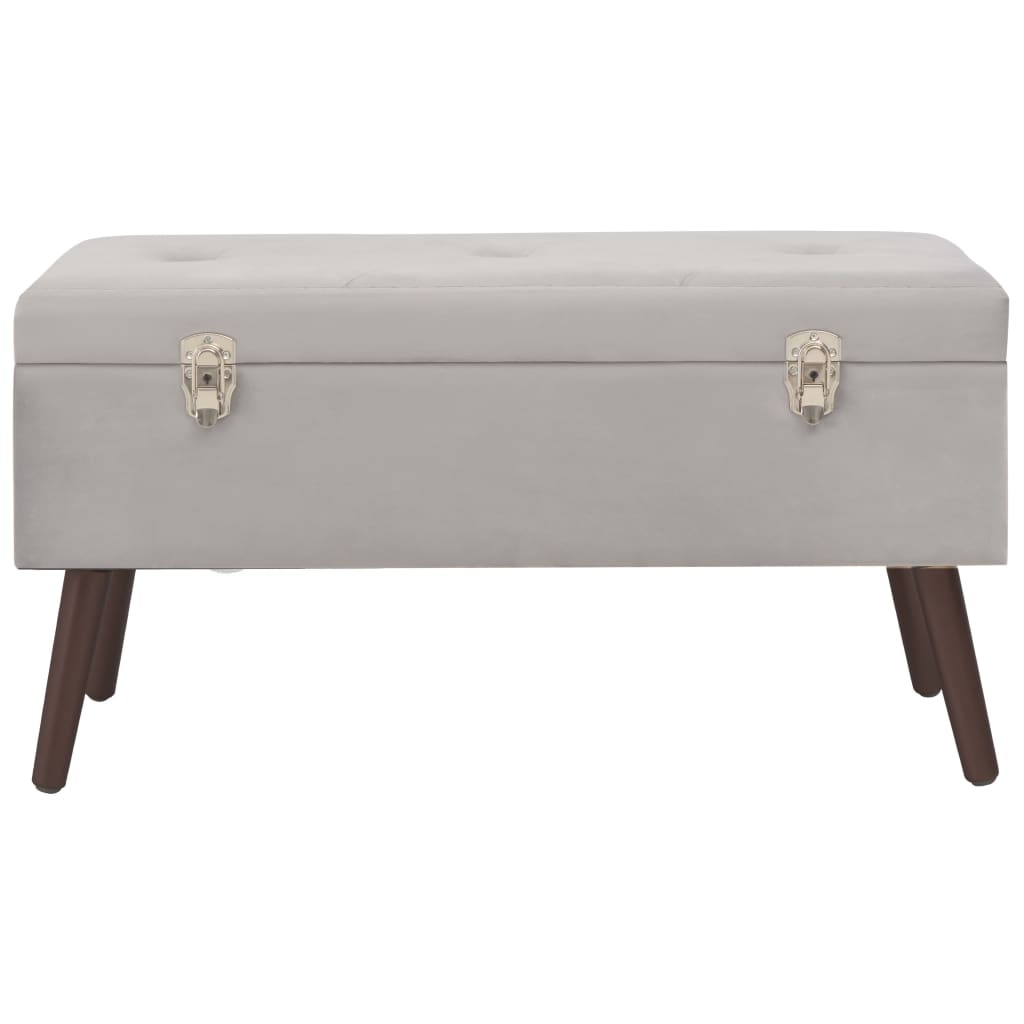8720286351796_g_en_hd_2 vidaXL Bench with Storage Compartment Grey 80 cm Velvet - Image 3