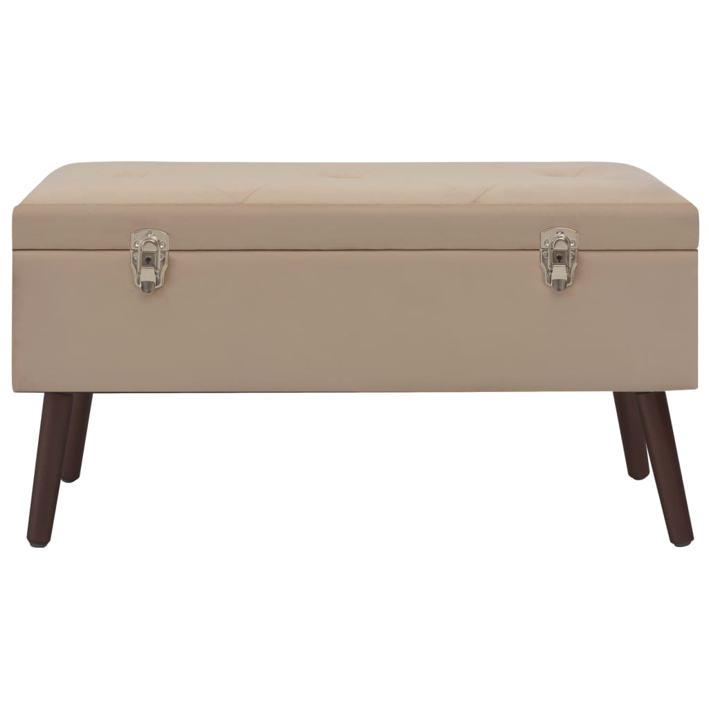8720286351802_g_en_hd_2 vidaXL Bench with Storage Compartment Beige 80 cm Velvet - Image 3