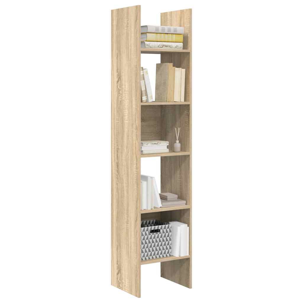 8720286352564_g_en_hd_2 vidaXL Book Cabinet Sonoma Oak 40x35x180 cm Engineered Wood - Image 5