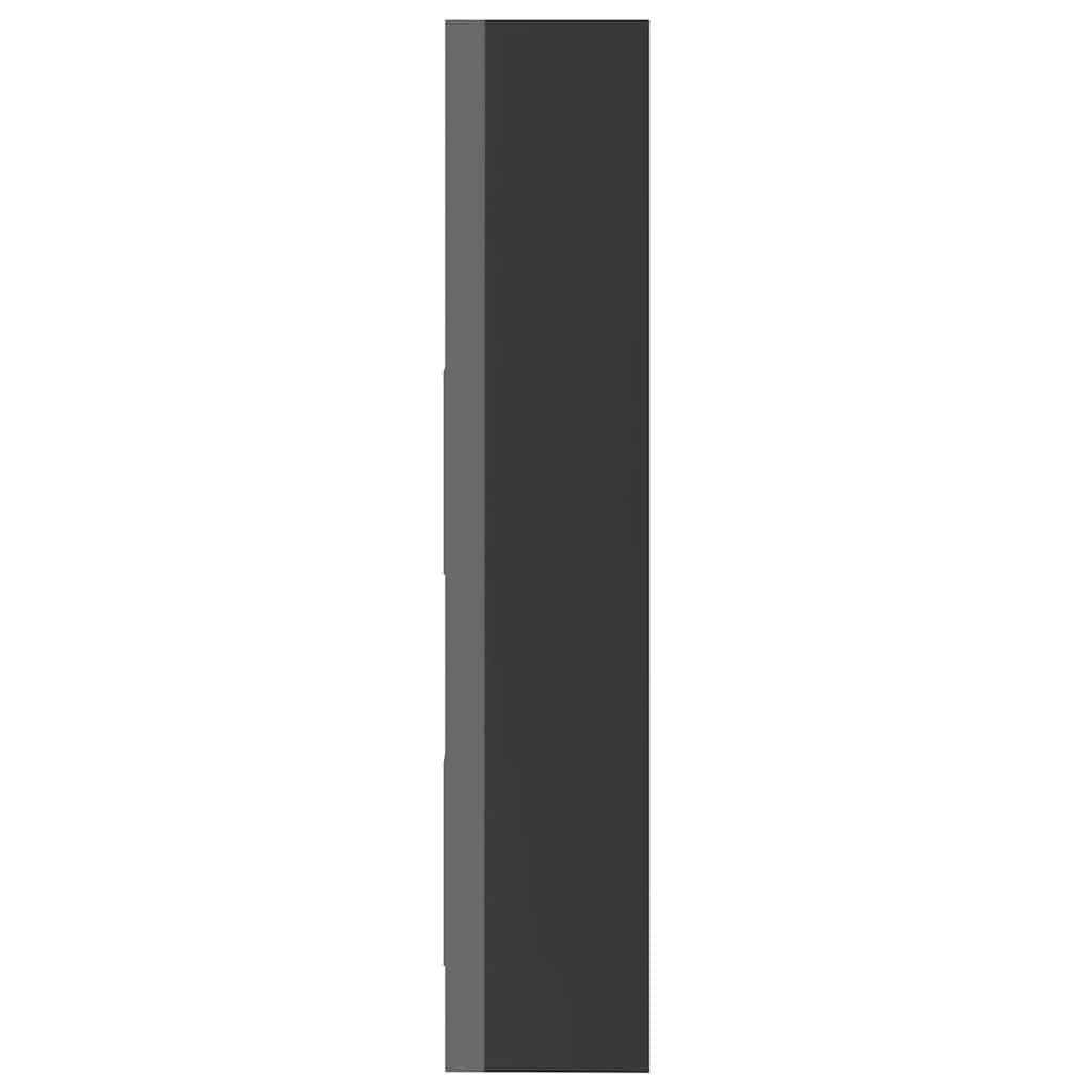 8720286352618_g_en_hd_2 vidaXL Book Cabinet High Gloss Grey 40x35x180 cm Engineered Wood - Image 5