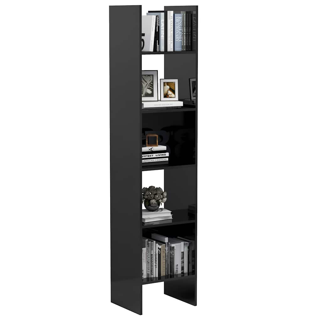 8720286352618_g_en_hd_3 vidaXL Book Cabinet High Gloss Grey 40x35x180 cm Engineered Wood - Image 6