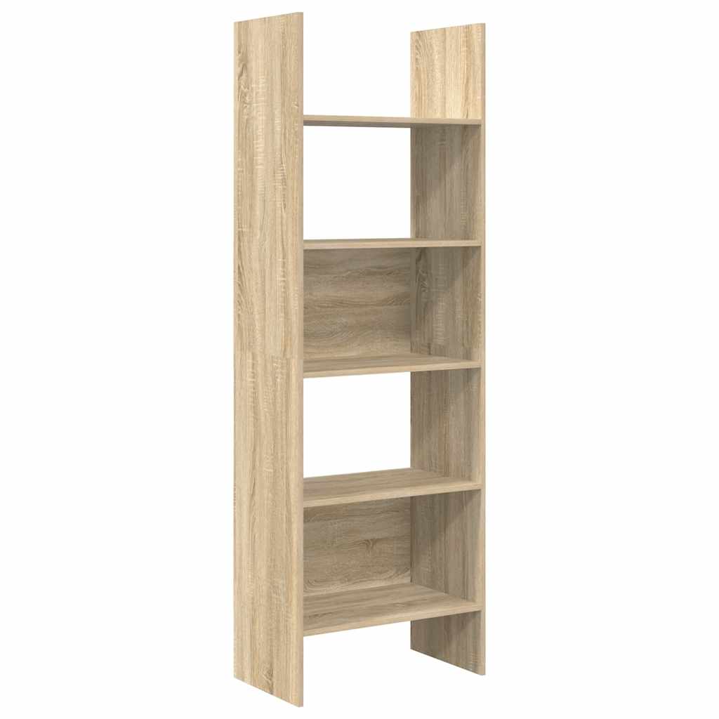 8720286352656_a_en_hd_1 vidaXL Book Cabinet Sonoma Oak 60x35x180 cm Engineered Wood - Image 2