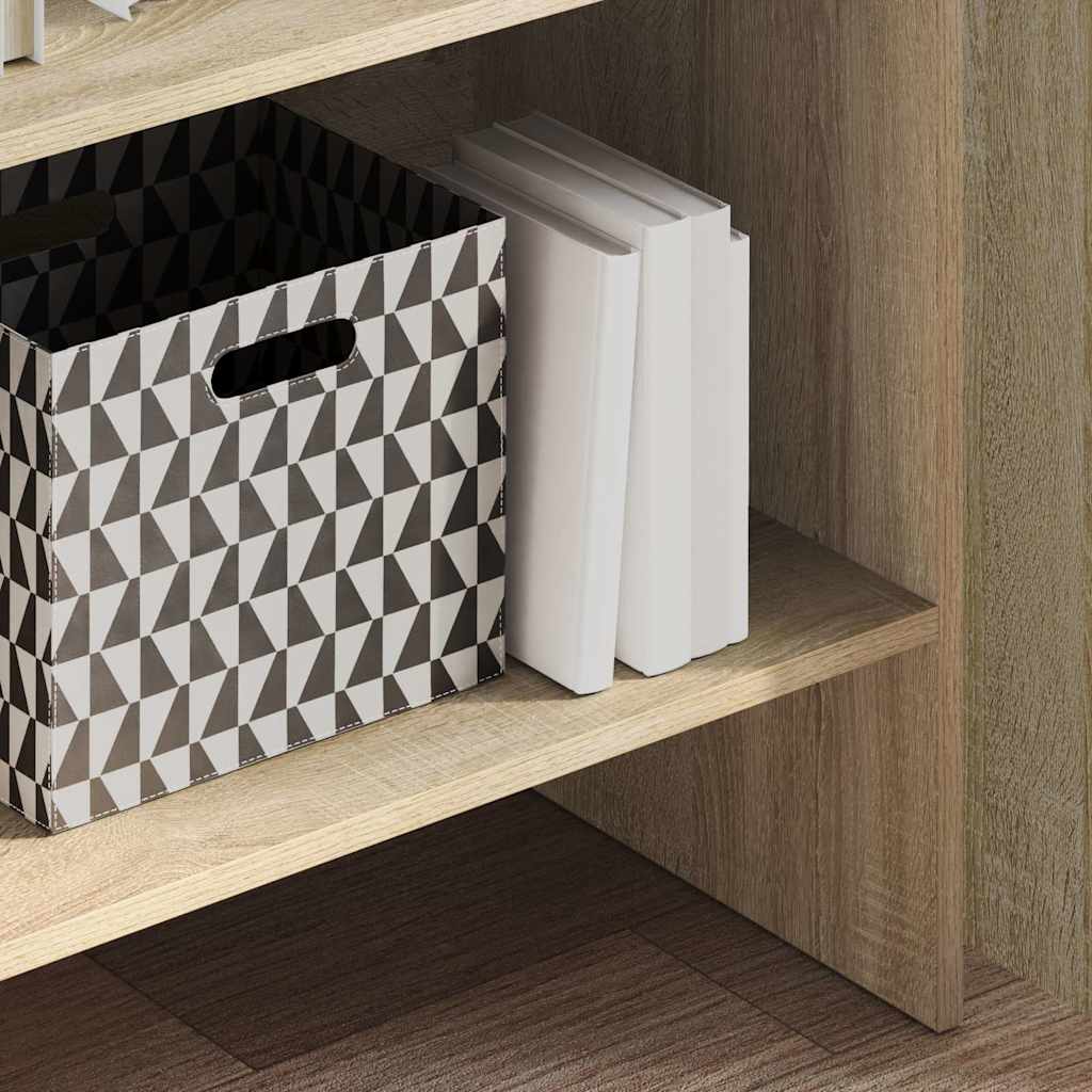 8720286352656_g_en_hd_1 vidaXL Book Cabinet Sonoma Oak 60x35x180 cm Engineered Wood - Image 4