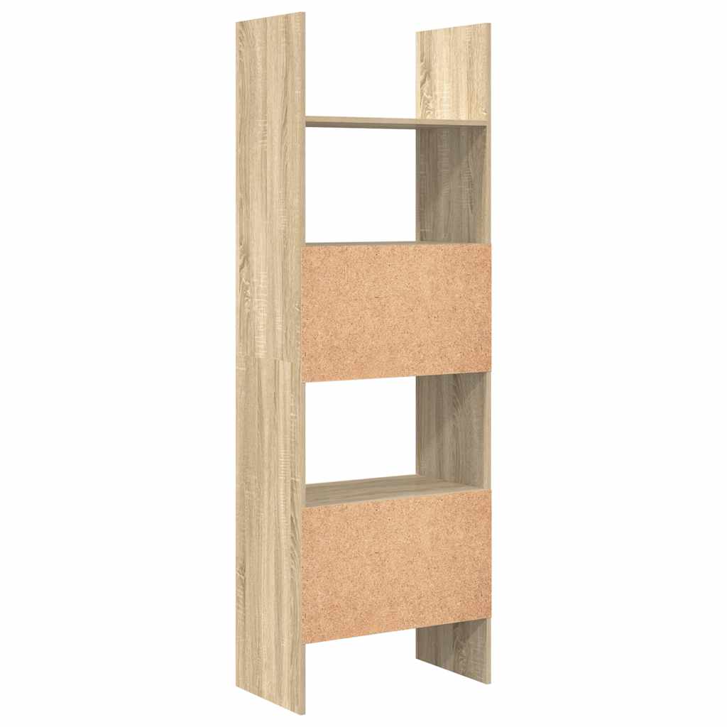 8720286352656_g_en_hd_5 vidaXL Book Cabinet Sonoma Oak 60x35x180 cm Engineered Wood - Image 8
