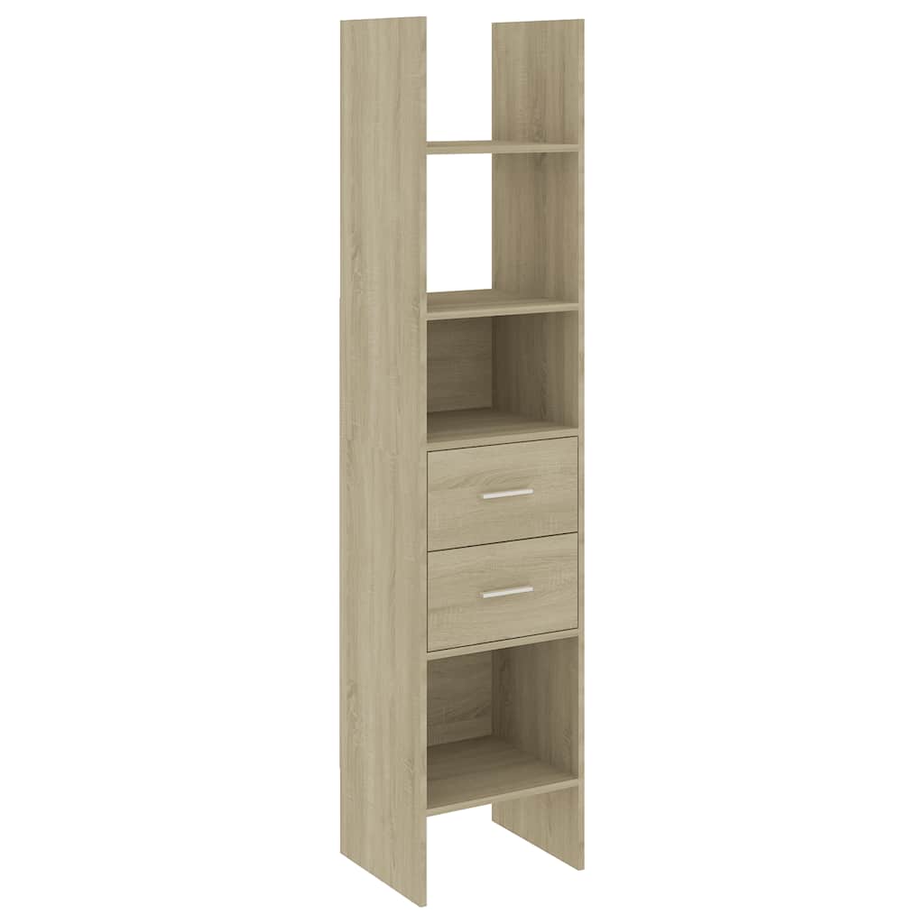 8720286352748_a_en_hd_1 vidaXL Book Cabinet Sonoma Oak 40x35x180 cm Engineered Wood - Image 2