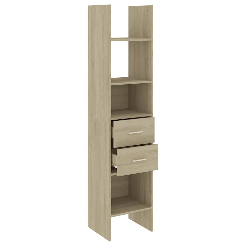 8720286352748_g_en_hd_1 vidaXL Book Cabinet Sonoma Oak 40x35x180 cm Engineered Wood - Image 4