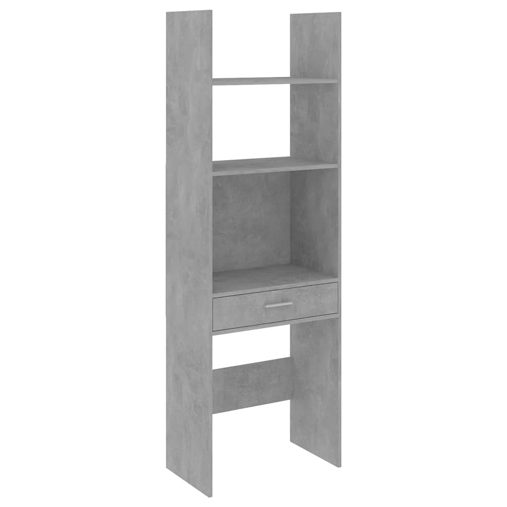 8720286352847_a_en_hd_1 vidaXL Book Cabinet Concrete Grey 60x35x180 cm Engineered Wood - Image 2