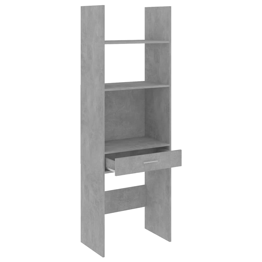 8720286352847_g_en_hd_1 vidaXL Book Cabinet Concrete Grey 60x35x180 cm Engineered Wood - Image 4