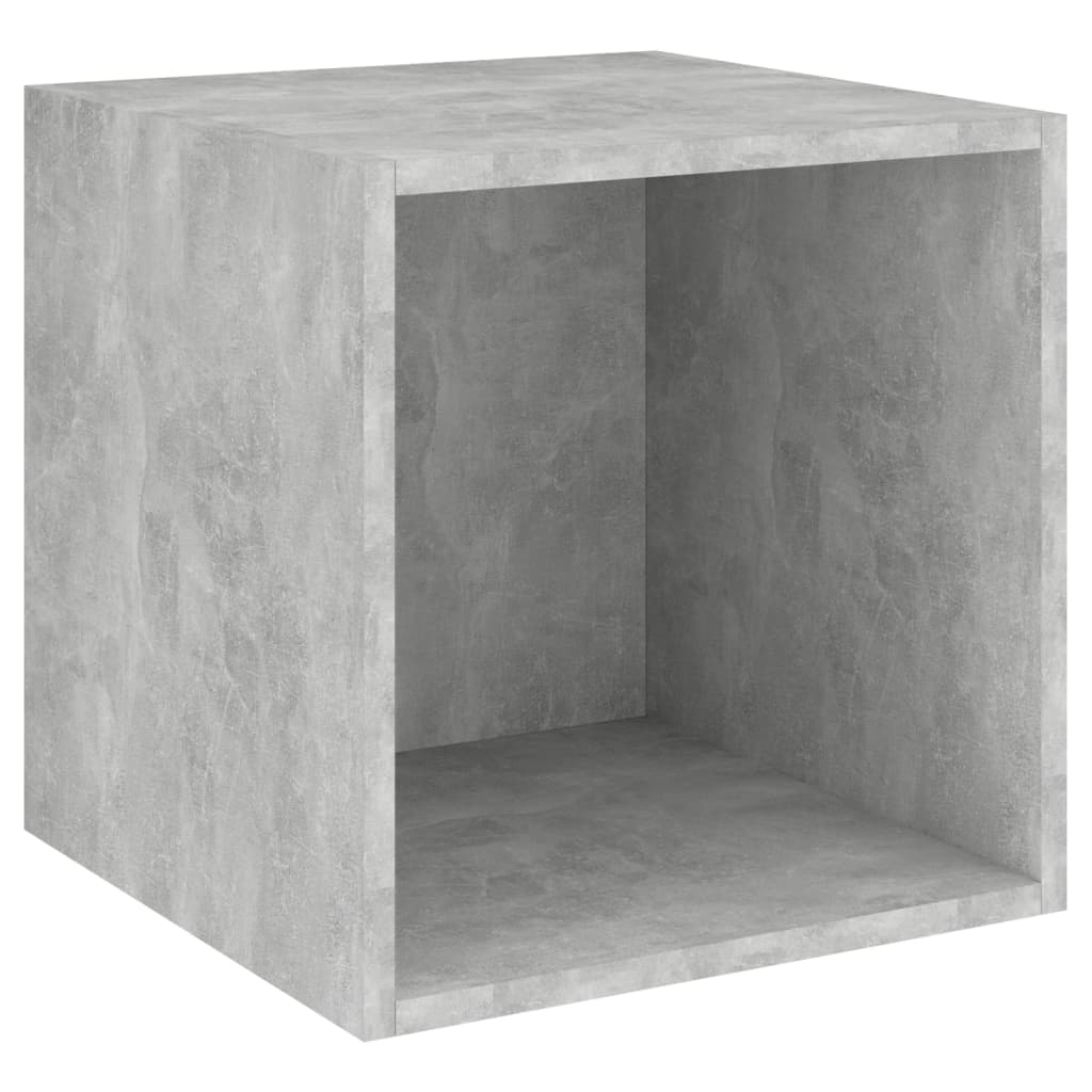 8720286353646_a_en_hd_1 vidaXL Wall Cabinet Concrete Grey 37x37x37 cm Engineered Wood - Image 2