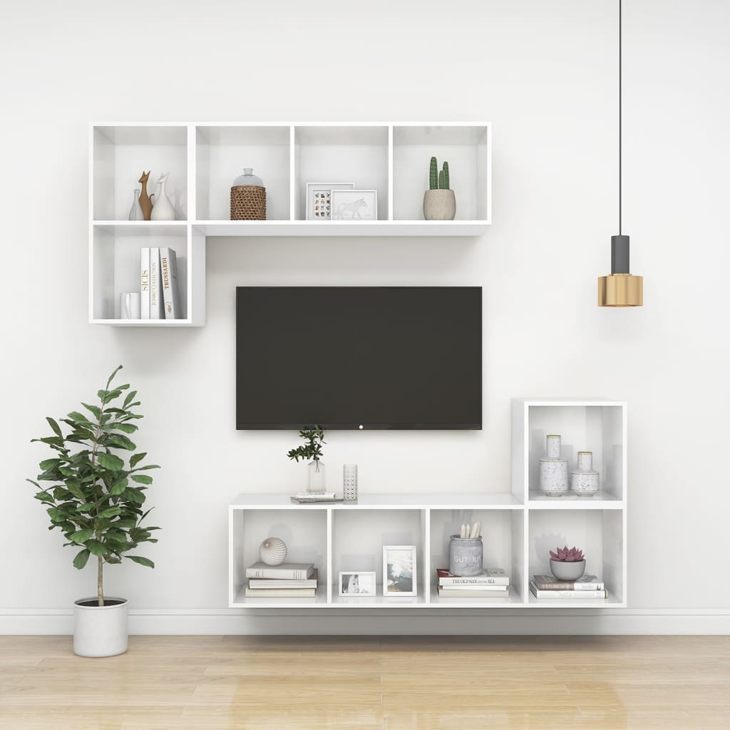 8720286353707_g_en_hd_6 vidaXL Wall Cabinet High Gloss White 37x37x37 cm Engineered Wood - Image 8