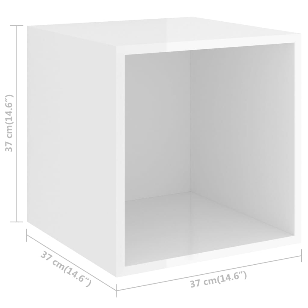 8720286353707_g_en_hd_9 vidaXL Wall Cabinet High Gloss White 37x37x37 cm Engineered Wood - Image 11