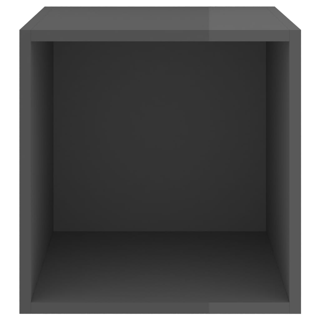 8720286353769_g_en_hd_7 vidaXL Wall Cabinet High Gloss Grey 37x37x37 cm Engineered Wood - Image 9