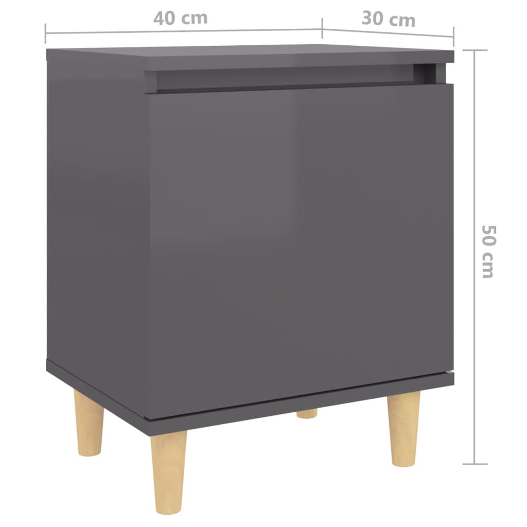 8720286356418_g_en_hd_7 vidaXL Bed Cabinets Solid Wood Legs 2 pcs High Gloss Grey 40x30x50 cm - Image 9